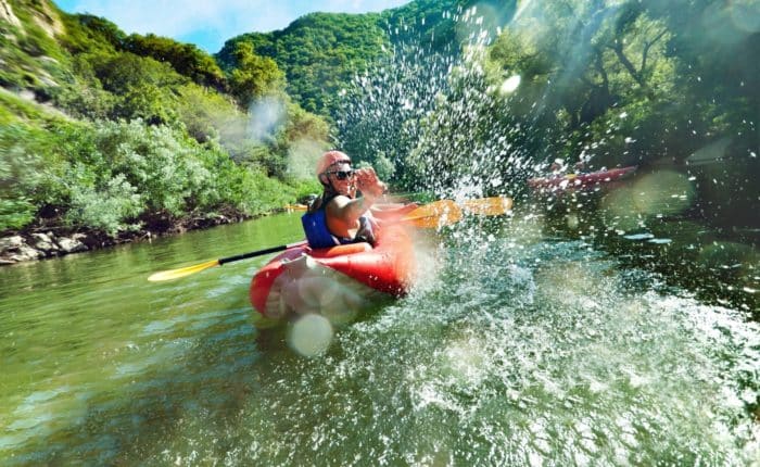 Balade en Canoë kayak dans l'Hérault