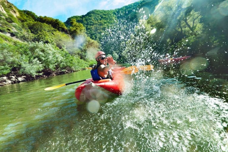 Balade en Canoë kayak dans l'Hérault