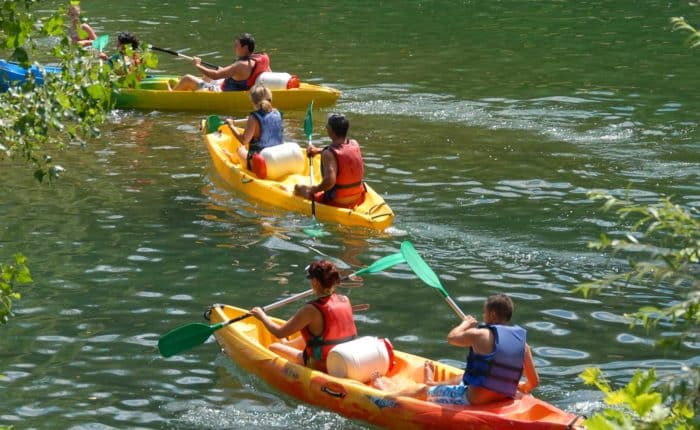 Parcours évasion en canoë kayak