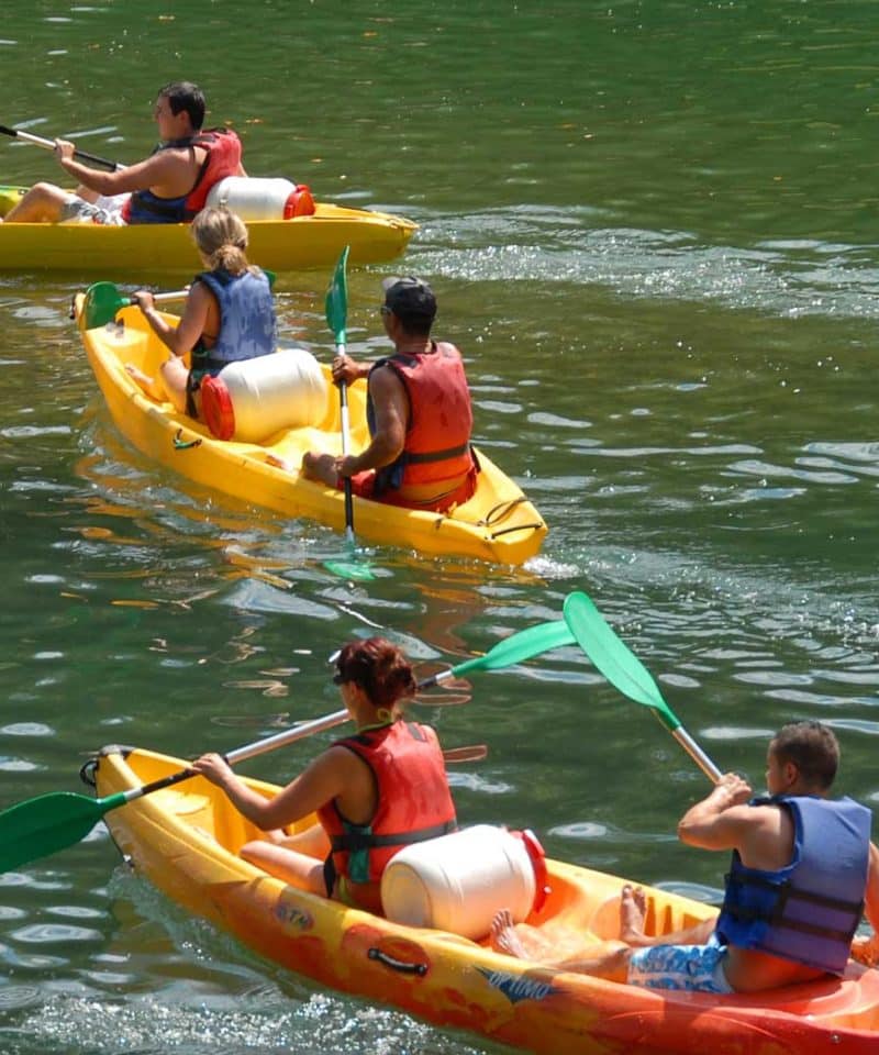 Parcours évasion en canoë kayak