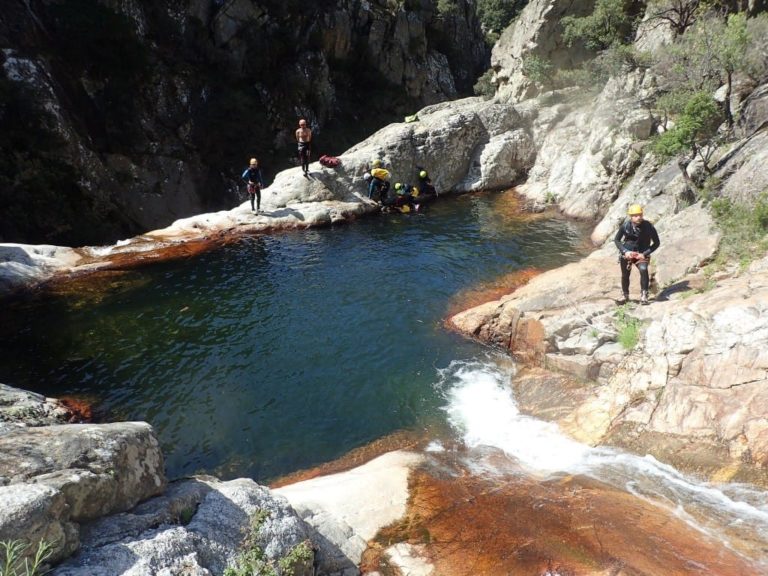 Bassin naturel du canyon du Rec Grand