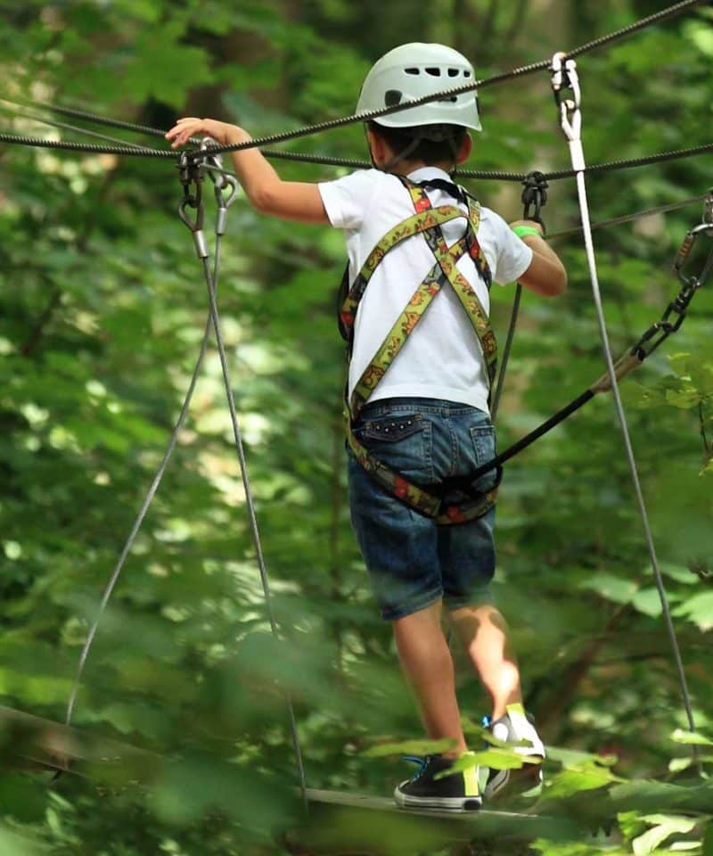 accrobranche enfant et parcours aventure