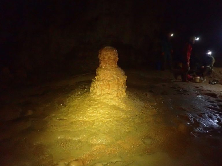 Stalagmite de la Grotte Bégué-Ponchon