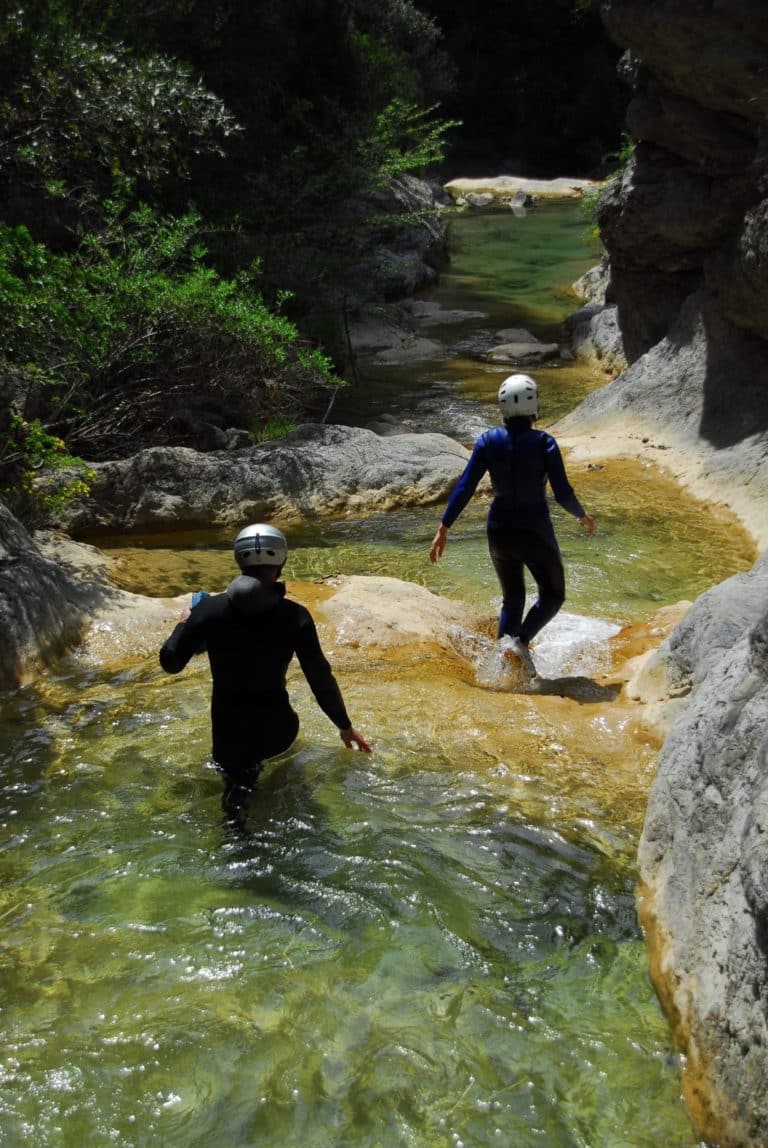 Via ferrata et canyoning du Tapoul dans les Cévennes