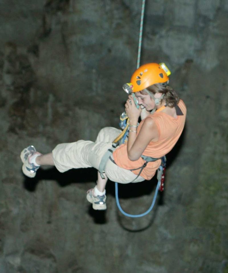 Via ferrata du thaurac intégrale avec saut pendulaire