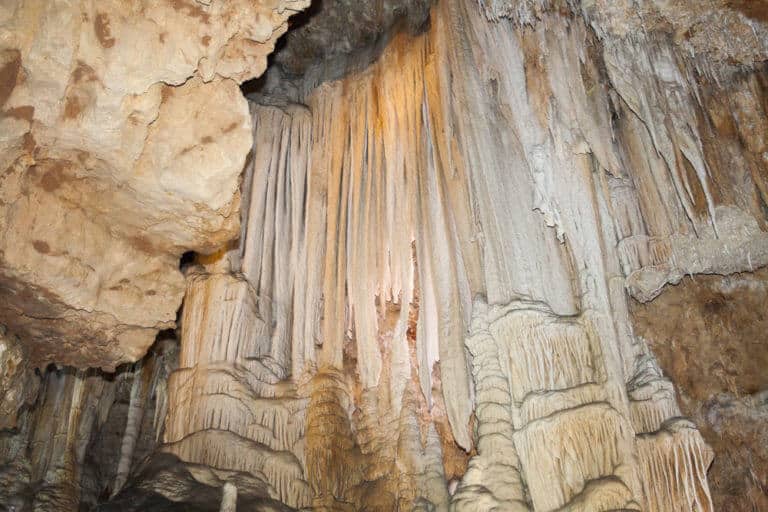 Stalactites de la grotte de Clamouse