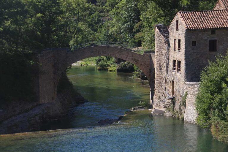 Moulin au bord de la Dourbie